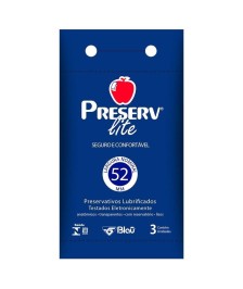 Preservativo Preserv Lite 52mm - BLAU