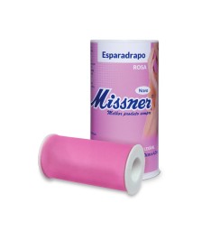 Esparadrapo 10cm x 4,5m Impermeável Rosa - MISSNER