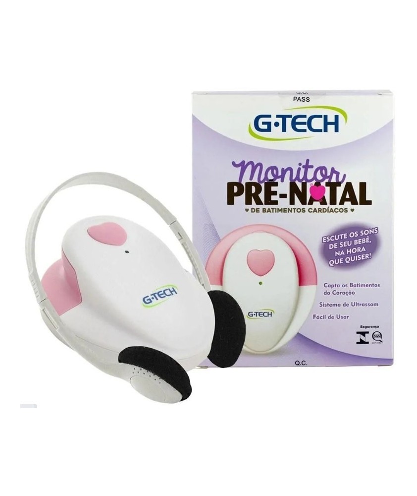 Monitor Pré-natal Batimentos Cardíaco - Original G-Tech