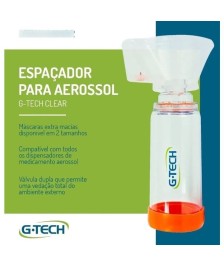 Espaçador para Medicamento em Aerossol Clear - G-Tech