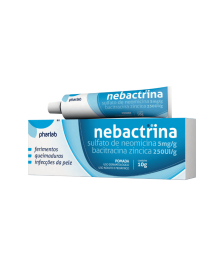 Nebactrina Pomada 250 UI/g + 5 mg/g (10 g) - PHARLAB